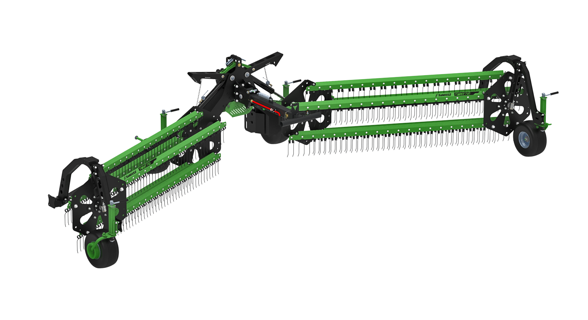Front Rake with Swath Roller - MULCHER